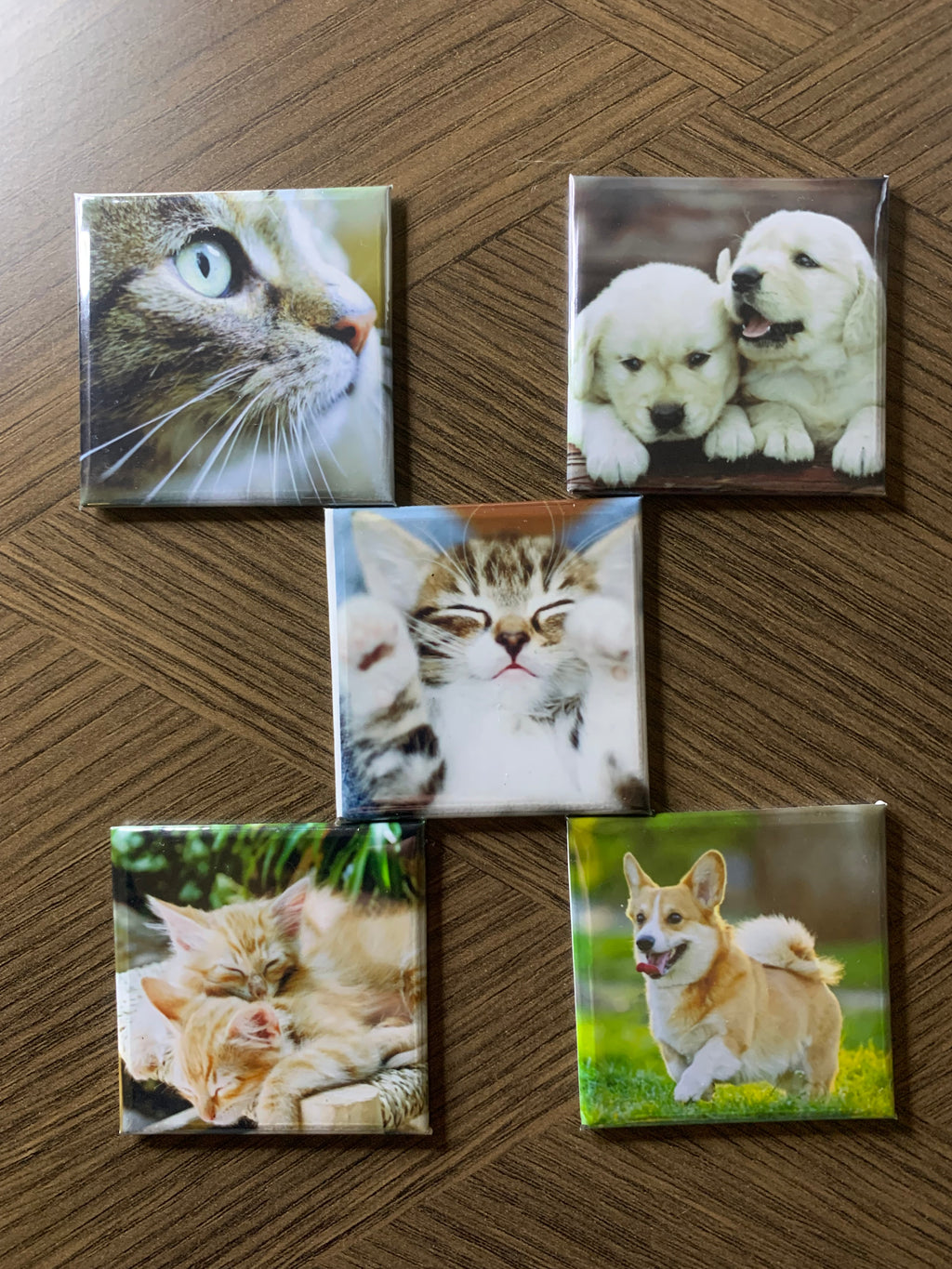 Magnets Photos Personalisés - 5 x 5 cm